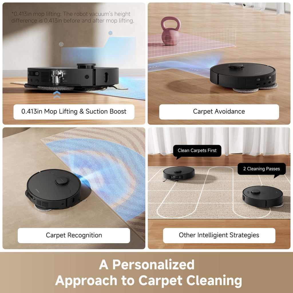DREAME L40s Ultra AE Robot Vacuum and Mop, Self Emptying & Auto Refill