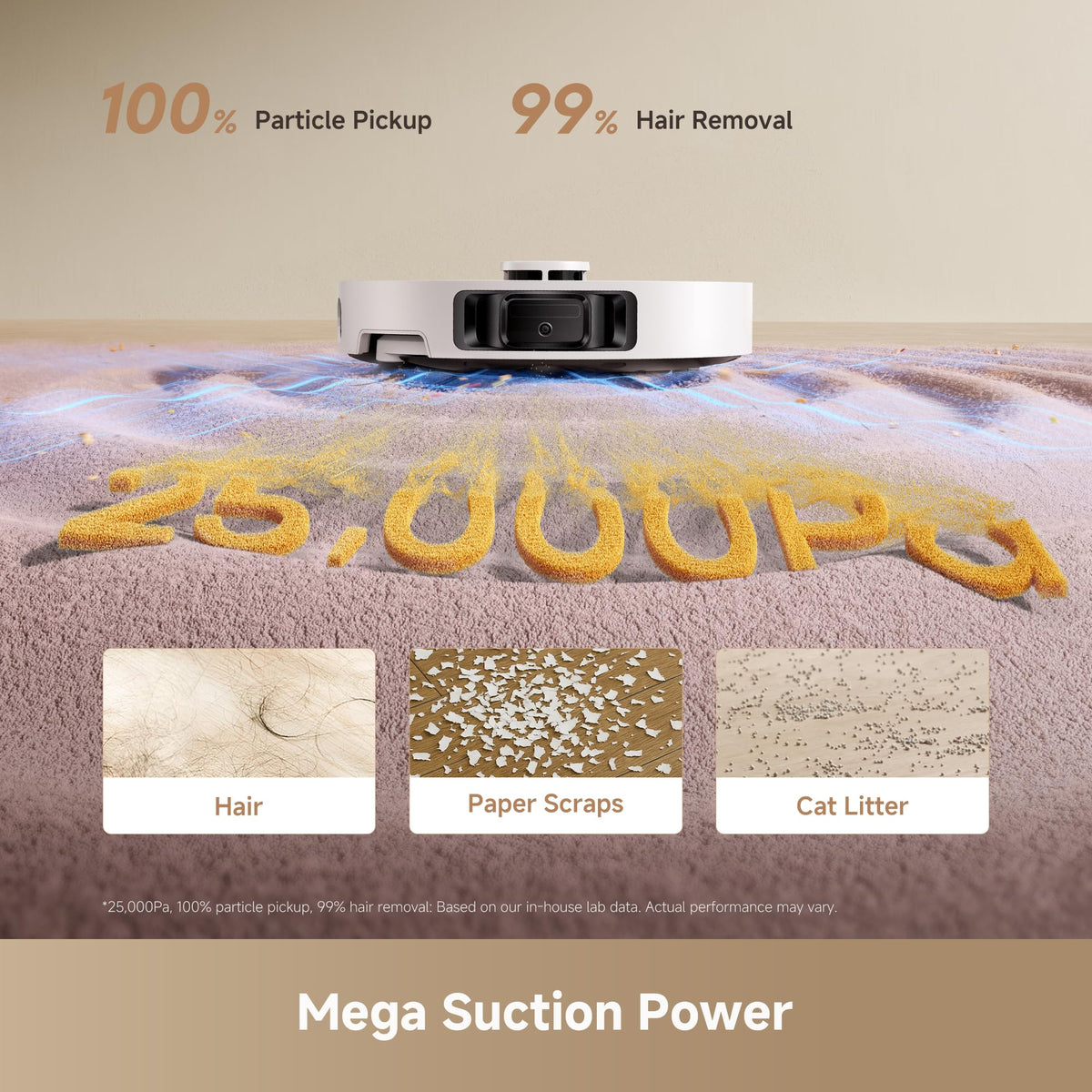DREAME L40 Ultra Gen 2 Robot Vacuum and Mop with 25,000Pa Suction