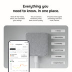 Layla Smart Home Agent 9-in-1 Smart Sensor & Air Quality Monitor (CO2, bVOC, Humidity) | Noise & Motion Detector, AC Controller, Energy Savings | Compatible with Alexa & Google Home | No Subscription