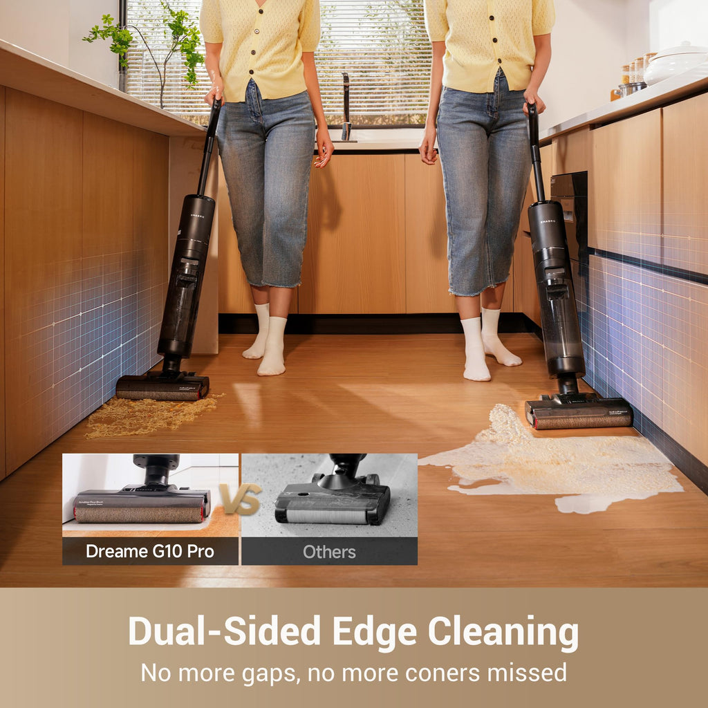 dreame G10 Pro Wet Dry Vacuum Mop, Vacuum and Mop All in One for Hard Floor