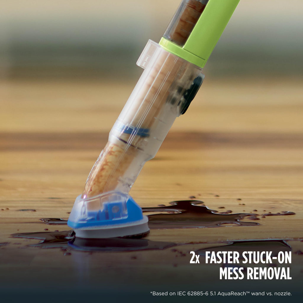 Shark AquaReach Hard Floor Vacuum & Mop, Extendable Wand, Moss, WD552AMZ