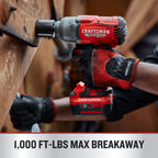 CRAFTSMAN V20 RP Cordless Impact Wrench, Battery and Charger (CMCF940M1)