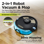 Shark Matrix Plus Robot Vacuum & Mop Combo, 60-Day Self-Emptying, AV2610WA