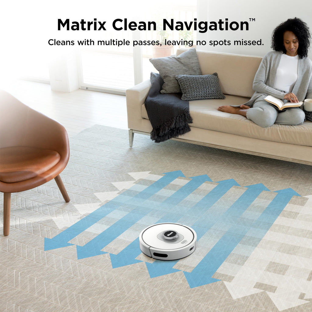 Shark AI Ultra Robot Vacuum, Black/Silver, Carpet and Hard Floors, AV2511AE