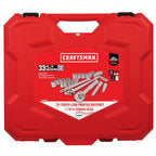CRAFTSMAN Mechanics Tool Set, 33 Piece, 1/2 Inch Drive SAE/Metric (CMMT12122)