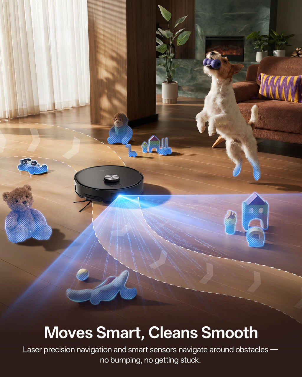 Uninell Zenith10 Robot Vacuum and Mop with Auto Wash Dock 20,000Pa Suction