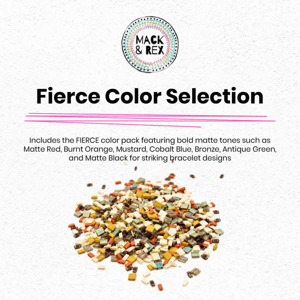 Mack & Rex Tila Starter Kit (Fierce) - Makes 20 Bracelets