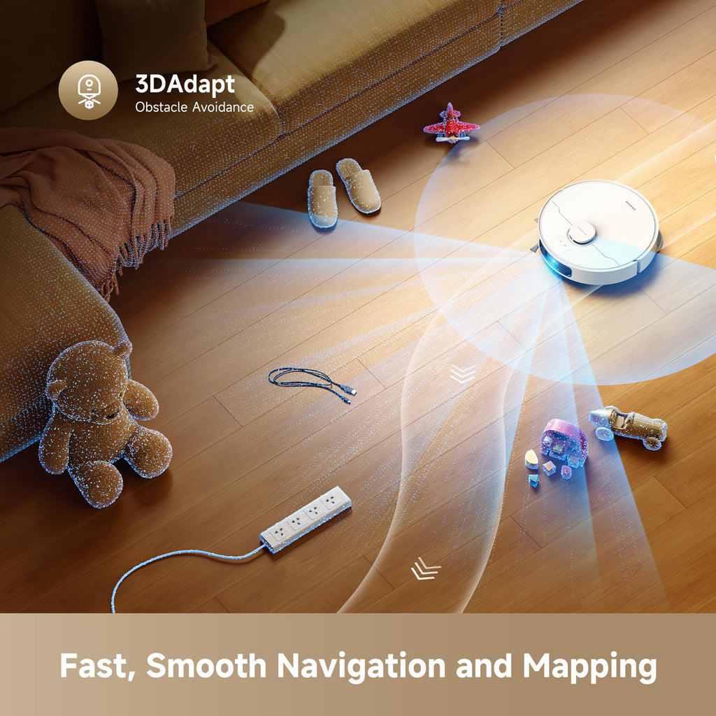 DREAME D30 Ultra CE Robot Vacuum and Mop, 25,000Pa Powerful Suction