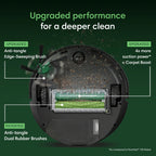 iRobot Roomba Max 715 Pet Robot Vacuum, 30,000Pa Suction, Dual Rubber Anti-Tangle Brushes & Side Brush, 90 Days Self-Emptying, PrecisionVision AI Obstacle Avoidance, 3D Mapping, Advanced Dirt Detect