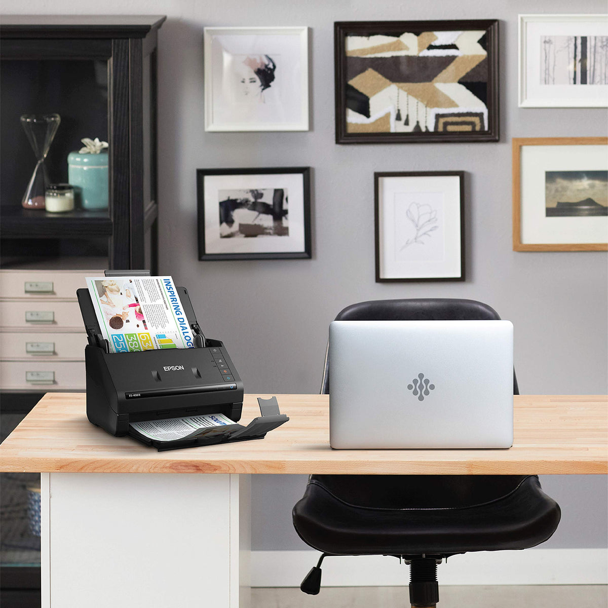 Epson Workforce ES-400 II High-Speed Color Duplex Desktop Document Scanner