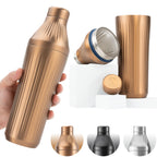 Diamond Edition Hybrid Cocktail Shaker Set, Stainless Steel, 28 oz
