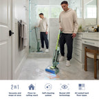 Shark AquaReach Hard Floor Vacuum & Mop, Extendable Wand, Moss, WD552AMZ