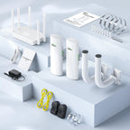 UeeVii 5KM Dual Gigabit Point to Point Wireless Bridge Complete Kit CPE688