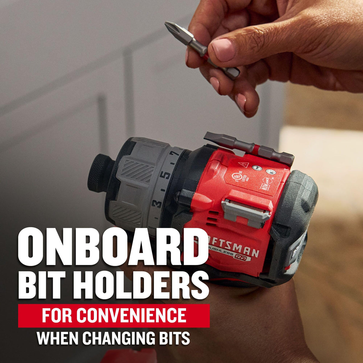 CRAFTSMAN V20 Cordless Screwdriver, Bare Tool Only (CMCF610B)