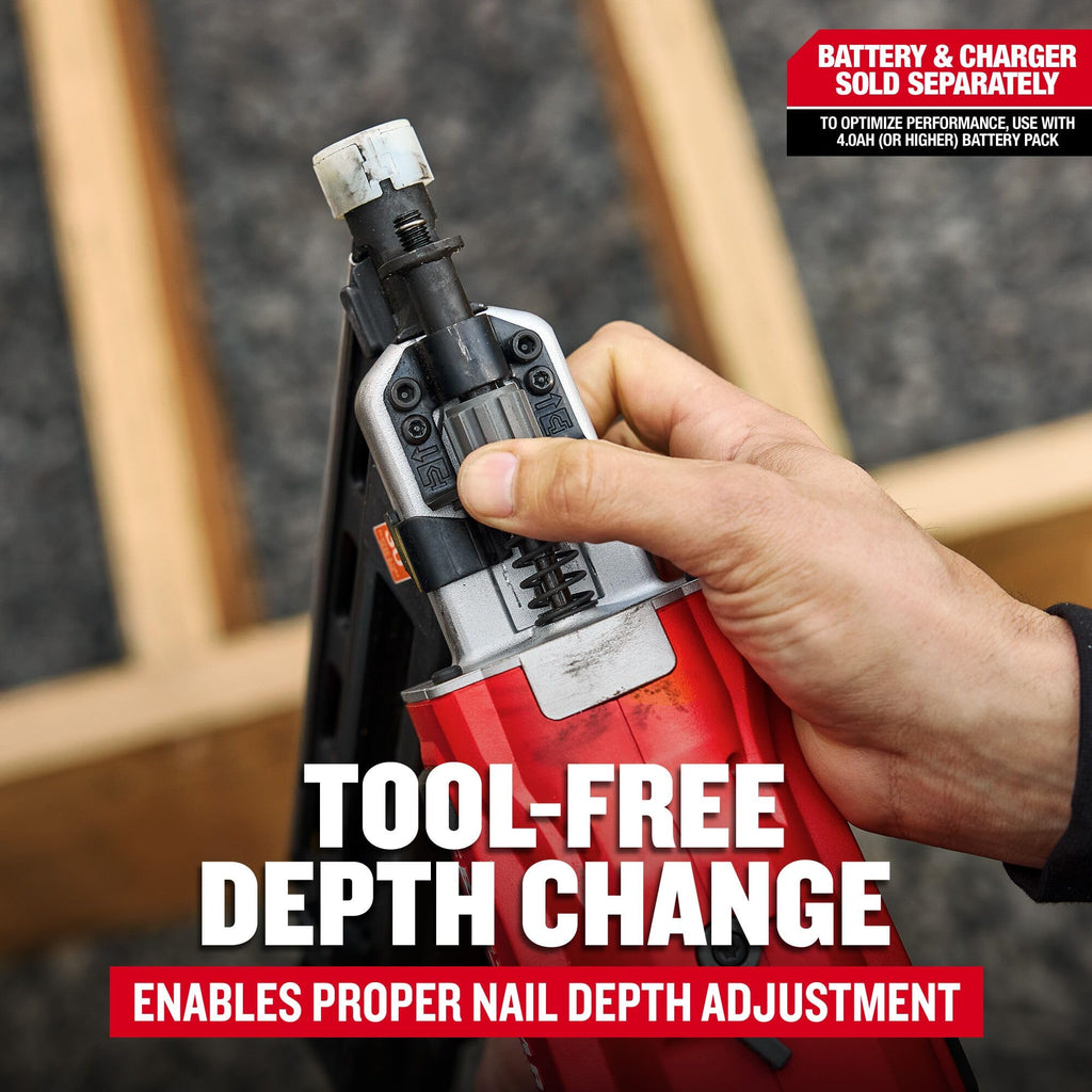 CRAFTSMAN V20 Brushless Cordless 30° Framing Nailer (Tool Only) (CMCN630PTB)