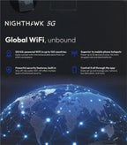 NETGEAR Nighthawk M7 5G Mobile Hotspot with eSIM, WiFi 7, Up to 3.6 Gbps