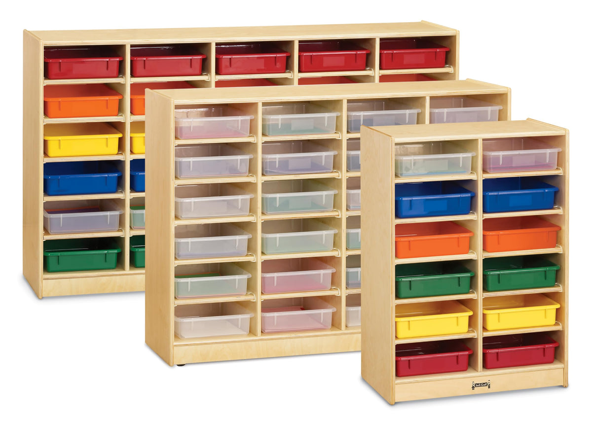 Jonti-Craft 0624JC 24 Bins Mobile Storage Without Bins