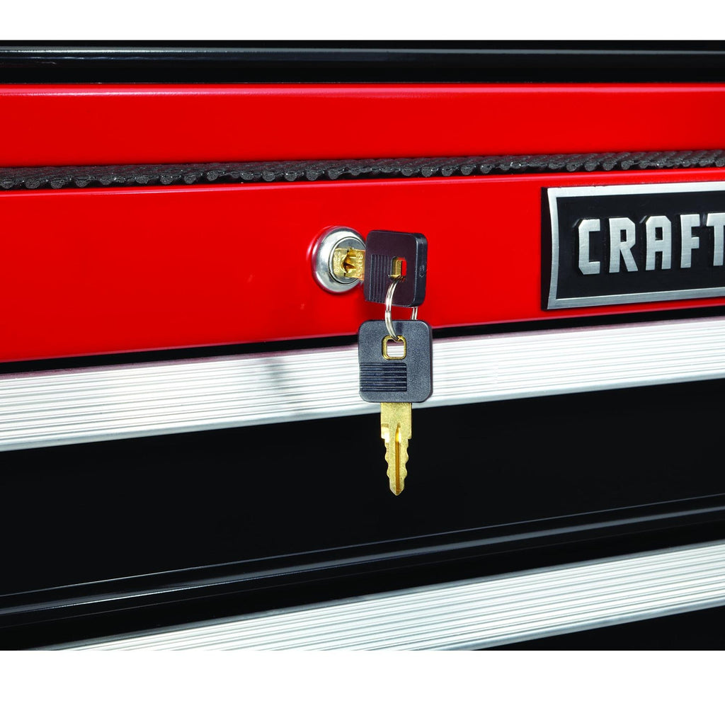 Craftsman 26" in 3-Drawer Steel Heavy-Duty Middle Tool Chest Box Storage Cabinet