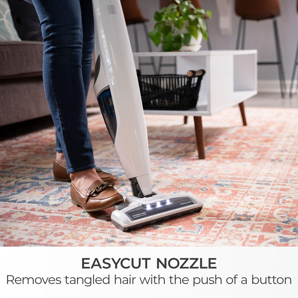 Kenmore DS1030 Cordless Stick Vacuum Lightweight Cleaner 2-Speed Suction