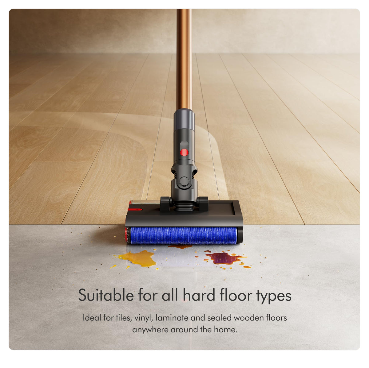 Dyson PencilWashᵀᴹ Cordless Wet Cleaner for Hard Floors - Ultra Slim and maneuverable, Cleans Wet and Dry Messes, 30 Minutes Run time