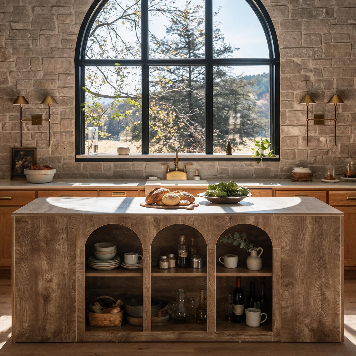 Tribesigns Large Craft Table with Storage Compartments & Spacious Worktop