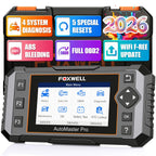 2026 FOXWELL NT614 Elite OBD2 Scanner, 4 Systems, 5 Resets Code Reader