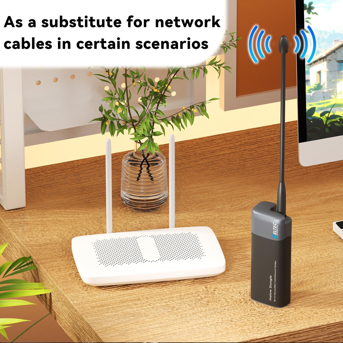 Heltec Wireless Bridge,Point to Point,Outdoor WiFi Bridge,AP+STA Pair Set