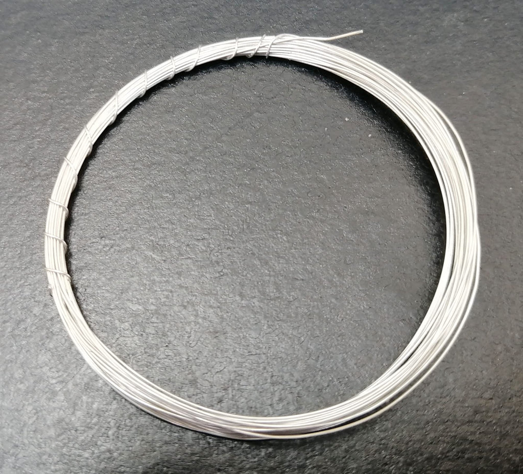 Fine Silver Soft Wire Cord 99.99% Pure Beading & Jewelry Making 15 feet(457 cm) 27 Gauge