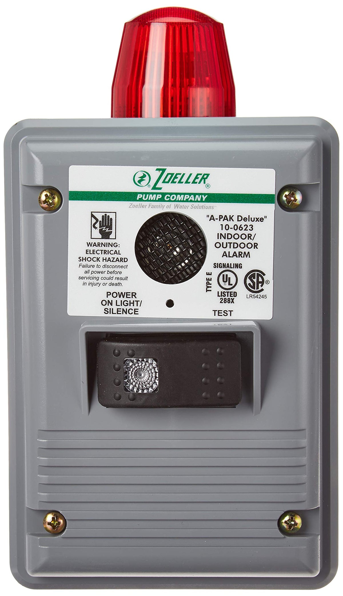 Zoeller 10-0623 A-Pak Indoor/Outdoor Alarm System