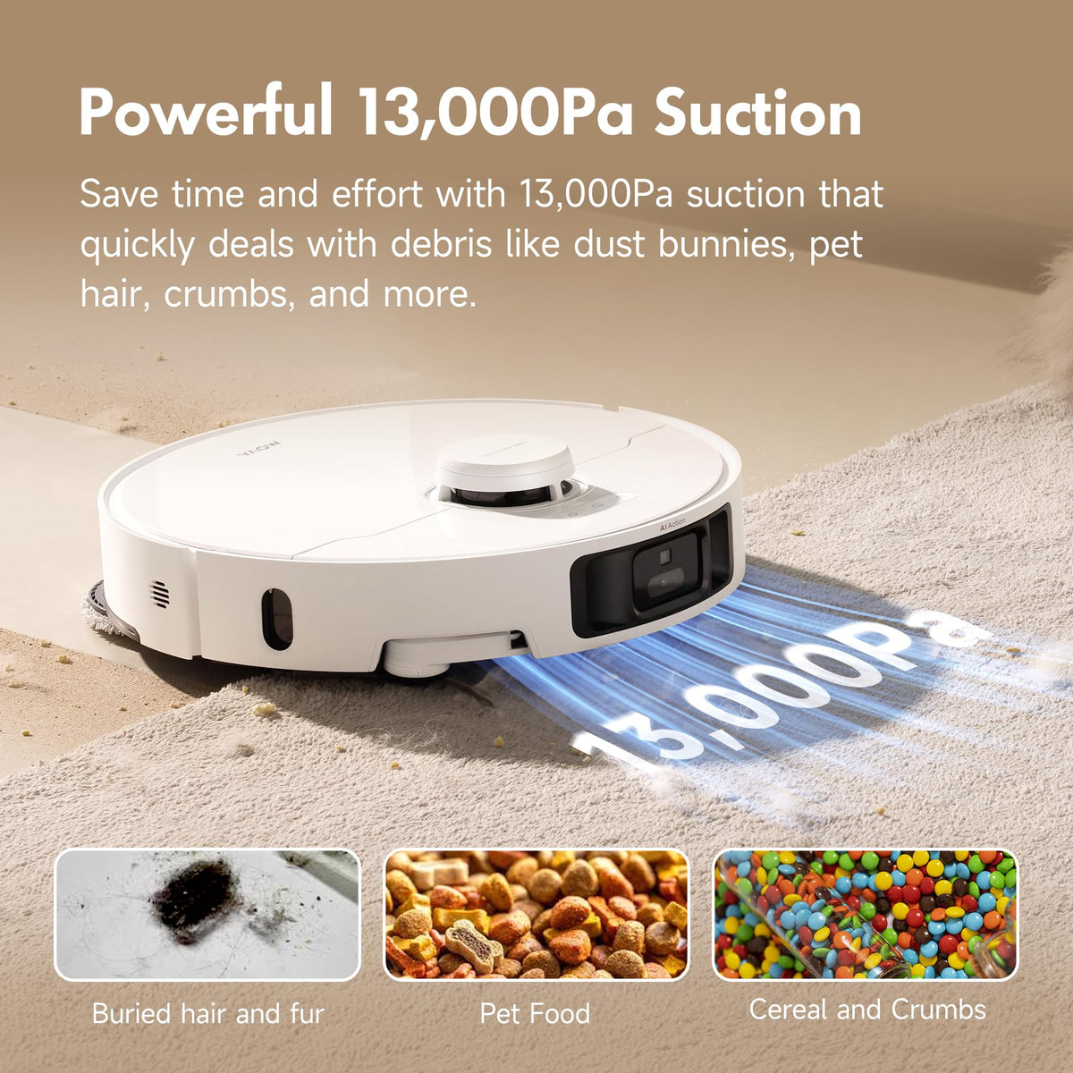 MOVA P10 Pro Ultra Robot Vacuum and Mop, 140°F Water Washing & Drying