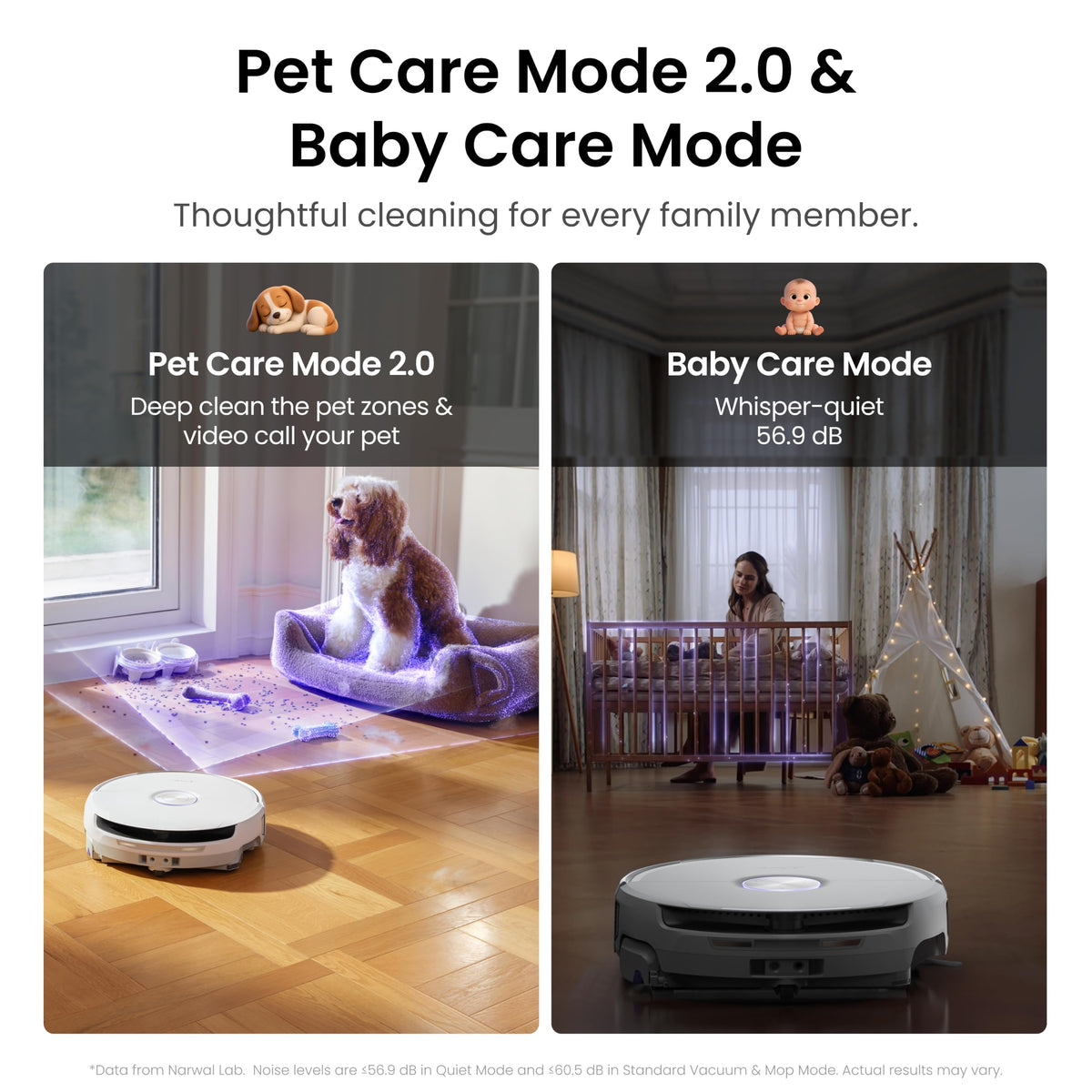 NARWAL Freo 20 Robot Vacuum and Mop, 31000 Pa, TwinAI Avoidance 300+ Object
