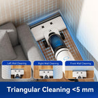 Wet Dry Vacuum Cleaner,22KPa Wet Dry Vacuum Mop with Self-Cleaning,Cordless Vacuum Mop All in One,Up to 75 Mins Runtime,One-Step Self Cleaning,Anti-Tangle Design,SmoothDrive Tech,Lightweight