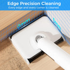 Wet Dry Vacuum Cleaner, Cordless Vacuum Mop Combo for Hard Floors, 23000Pa Powerful Suction, 180° Lay-Flat, Self-Cleaning Floor Washer with 45 Min Runtime, Anti-Tangle Brush, Dual Tank