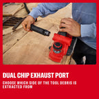 CRAFTSMAN V20 Cordless Brushless Hand Planer, 3-1/4 In. Fast Cutting Wood Planer with Dust Bag, Up to 15,000 RPM, Tool Only (CMCW350B)