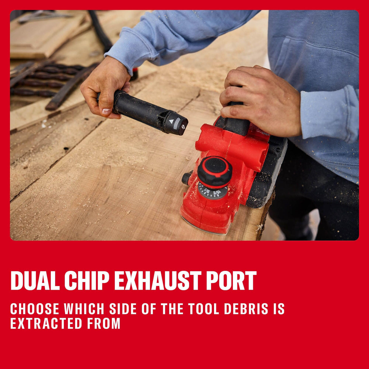 CRAFTSMAN V20 Cordless Brushless Hand Planer, 3-1/4 In. Fast Cutting Wood Planer with Dust Bag, Up to 15,000 RPM, Tool Only (CMCW350B)