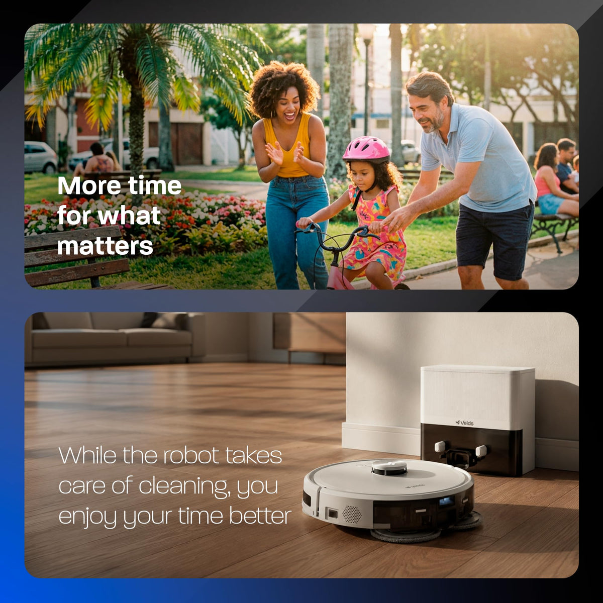 V50 PRO Robot Vacuum and Mop, 10,000Pa Suction, Self-Emptying Base, 360° LiDAR Navigation, Dual Rotating Mops, App/Alexa/Google Control, Ideal for Pet Hair, Carpet & Hard Floors