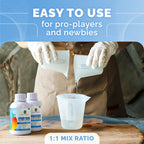 Craft Resin Crystal Clear Epoxy Resin Kit, Low Odor, UV Resistant, 2 Gallon
