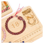 Beadboard Wooden Flocked Beading Tray