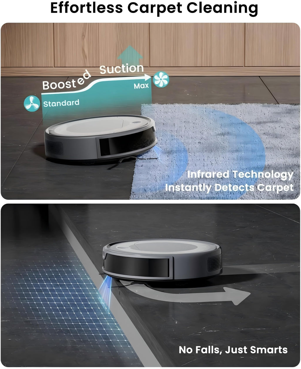 Lefant M310 Ultra Robot Vacuum and Mop, 6000Pa, with ToF LiDAR Navigation
