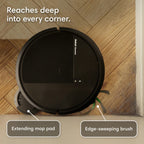 iRobot Roomba 415X Robot Vacuum & Mop Combo, 20,000Pa, 90 Days Self-Emptying, Multifunction Dock Self-Cleaning & Hot Dry, Smart Obstacle Avoidance, Lifting Spinning Mops, Ideal for Pet Hair