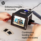 HP Film & Slide Scanner HPFS500, Negative Scanner, Slide Viewer, USB-C