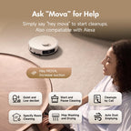 MOVA P10 Pro Ultra Robot Vacuum and Mop, 140°F Water Washing & Drying