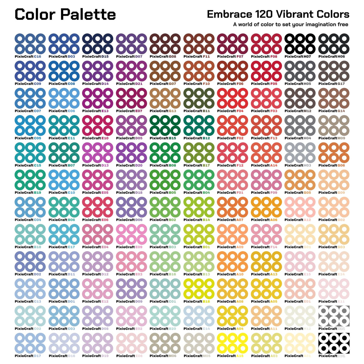 120,000 2.6mm Fuse Beads Kit, 120 Colors PixieBeads 131 pcs with Storage, Pegboards, Iron, Tweezers, Trays, Bead Pen, Mats, Pixel Art Craft Kits for Adults, Teens (All in One)