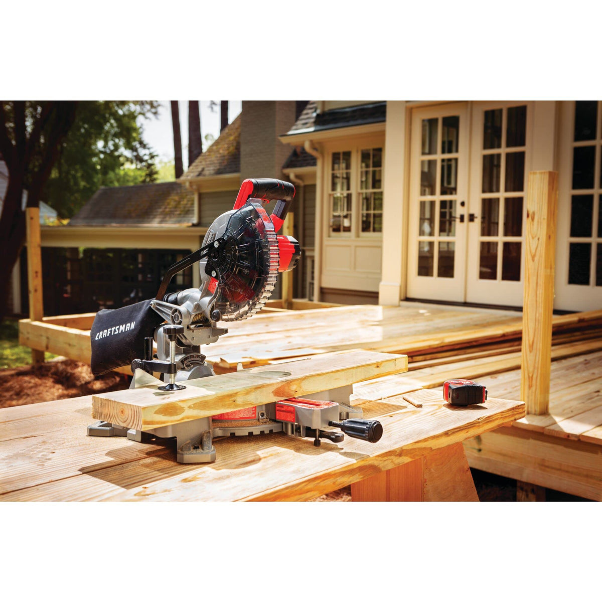 CRAFTSMAN V20 Cordless Sliding Miter Saw, 7-1/4 inch, Battery and Charger