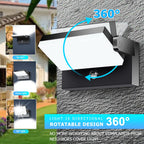 60W LED Motion Sensor Outdoor wall Light Fixtures,2 Pack