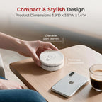 SITERLINK Smoke Detectors Replaceable Battery UL217,GS509A-2NCDR 8pack