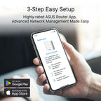 ASUS ZenWiFi BD4 WiFi 7 Mesh Router - 6,500 sq. ft., 3.6 Gbps (3 Pack)