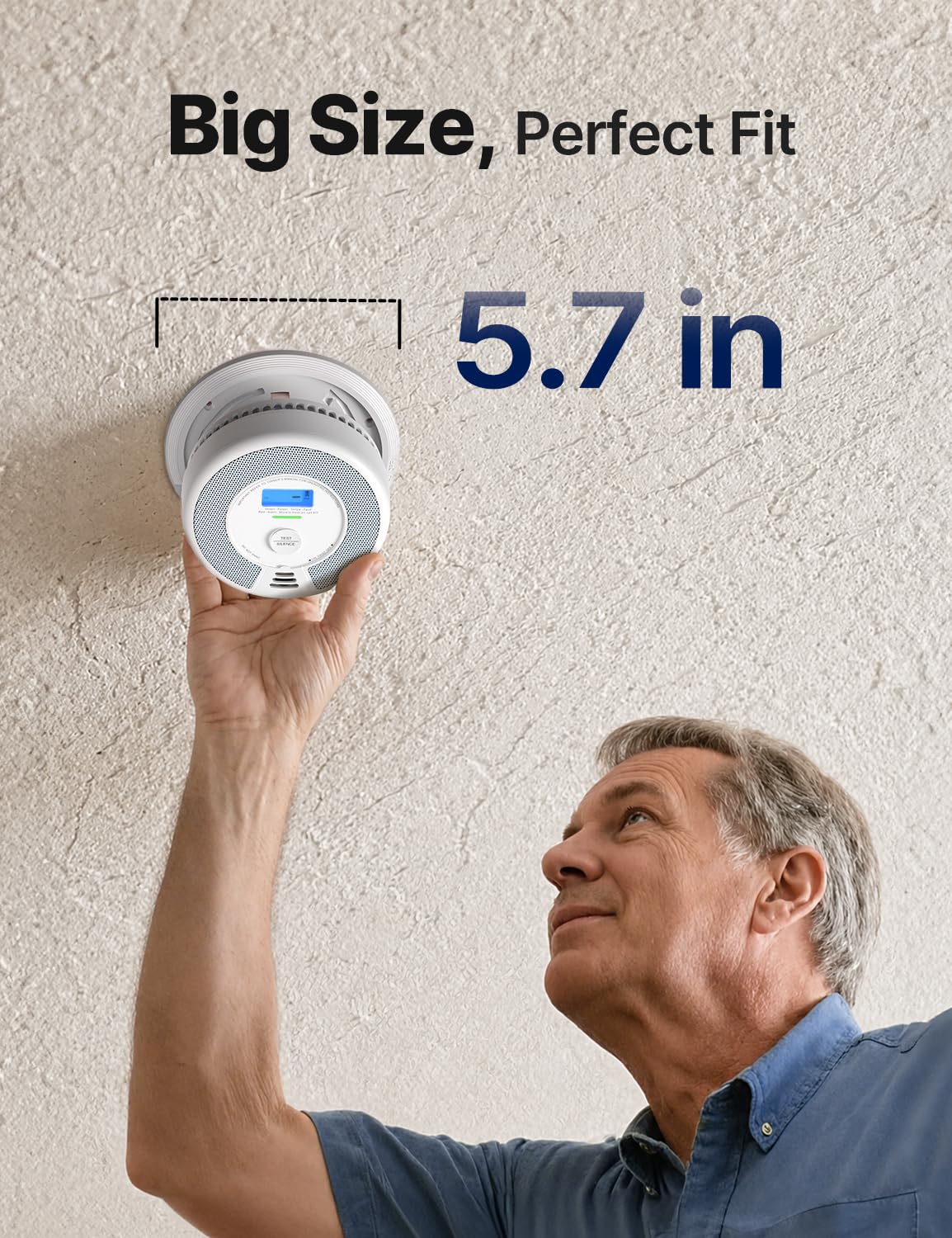 X-Sense Wireless Combination Smoke and CO Detector, XP0H-WN, 3-Pack