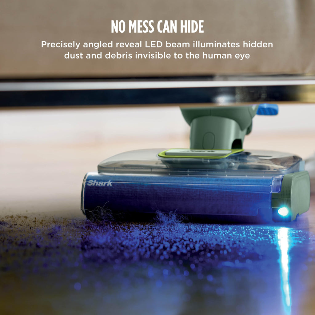 Shark AquaReach Hard Floor Vacuum & Mop, Extendable Wand, Moss, WD552AMZ