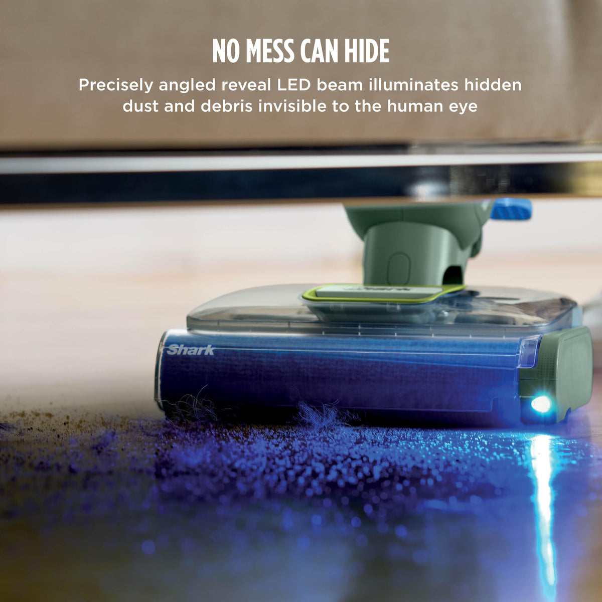 Shark AquaReach Hard Floor Vacuum & Mop, Extendable Wand, Moss, WD552AMZ